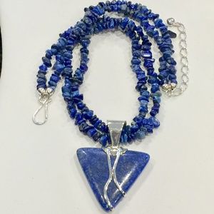 Jay King DTr Sterling Lapis Lazuli Necklace Set